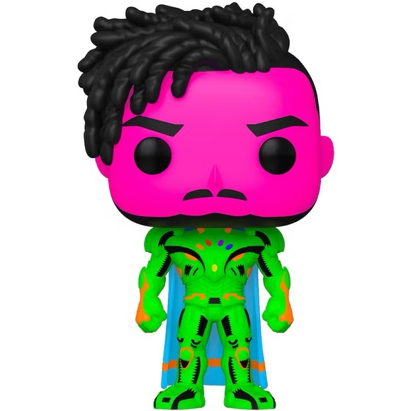 Funko Pop! Marvel Studios What If...? Infinity Killmonger Black Light - Picture 2 of 2